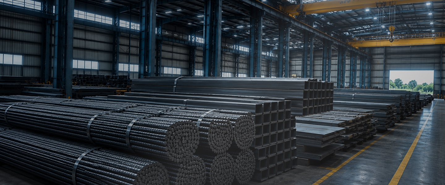 Steel warehouse and products
