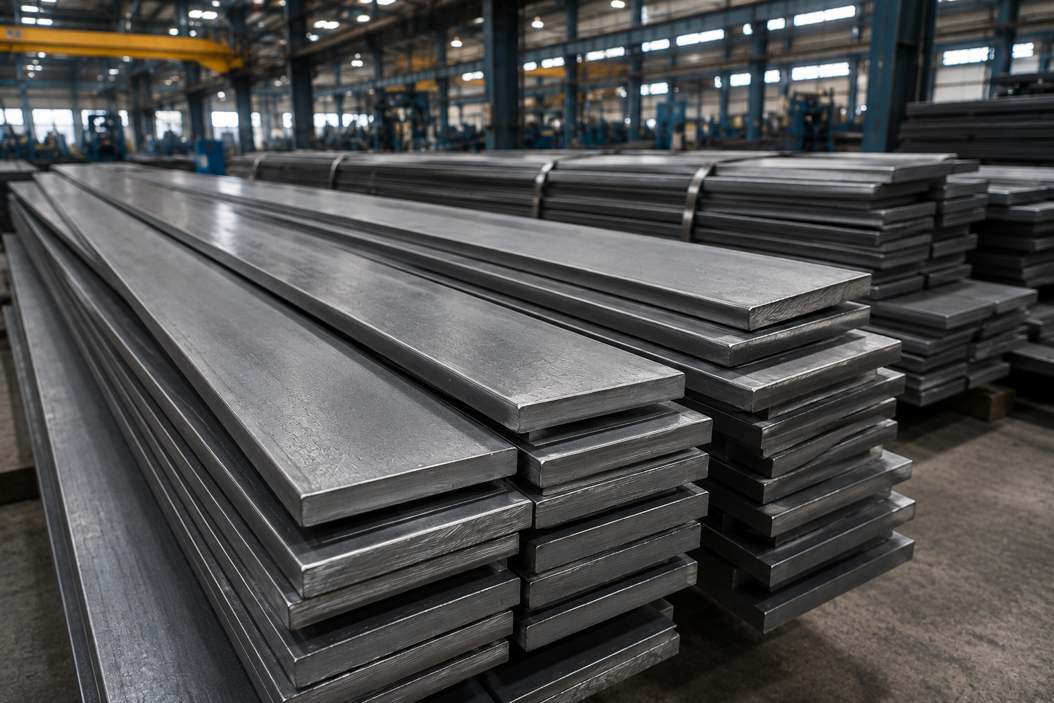 Premium steel flat bars