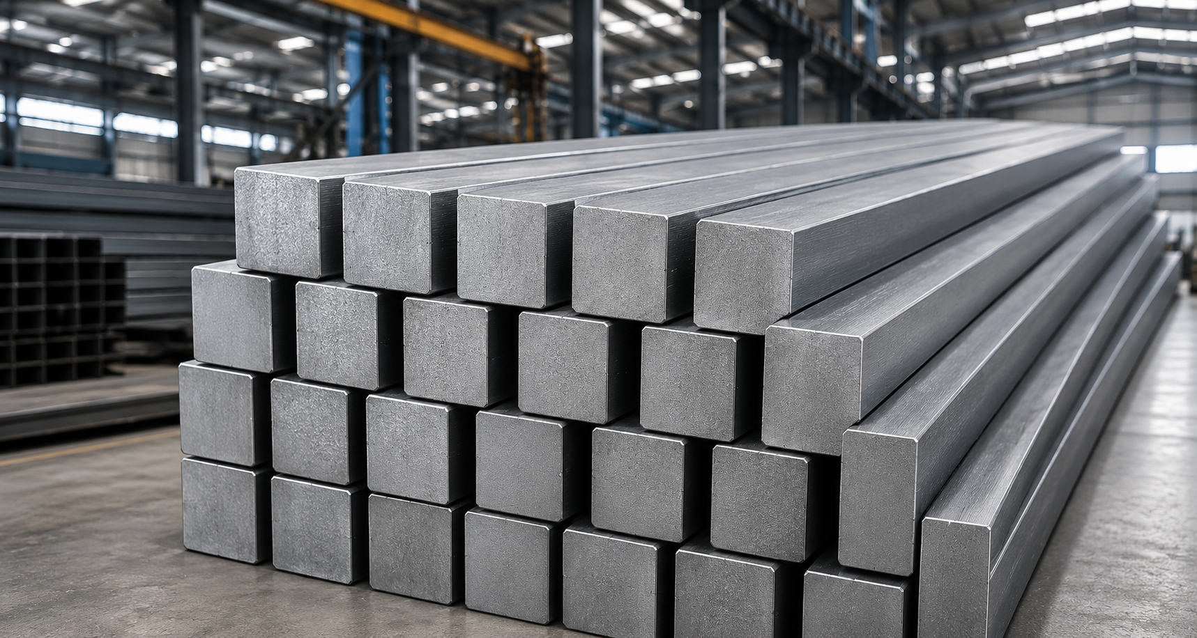 Premium steel square bars